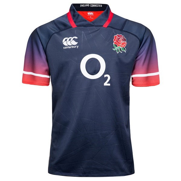 Maillot Rugby Angleterre Exterieur 2017 2018 Bleu